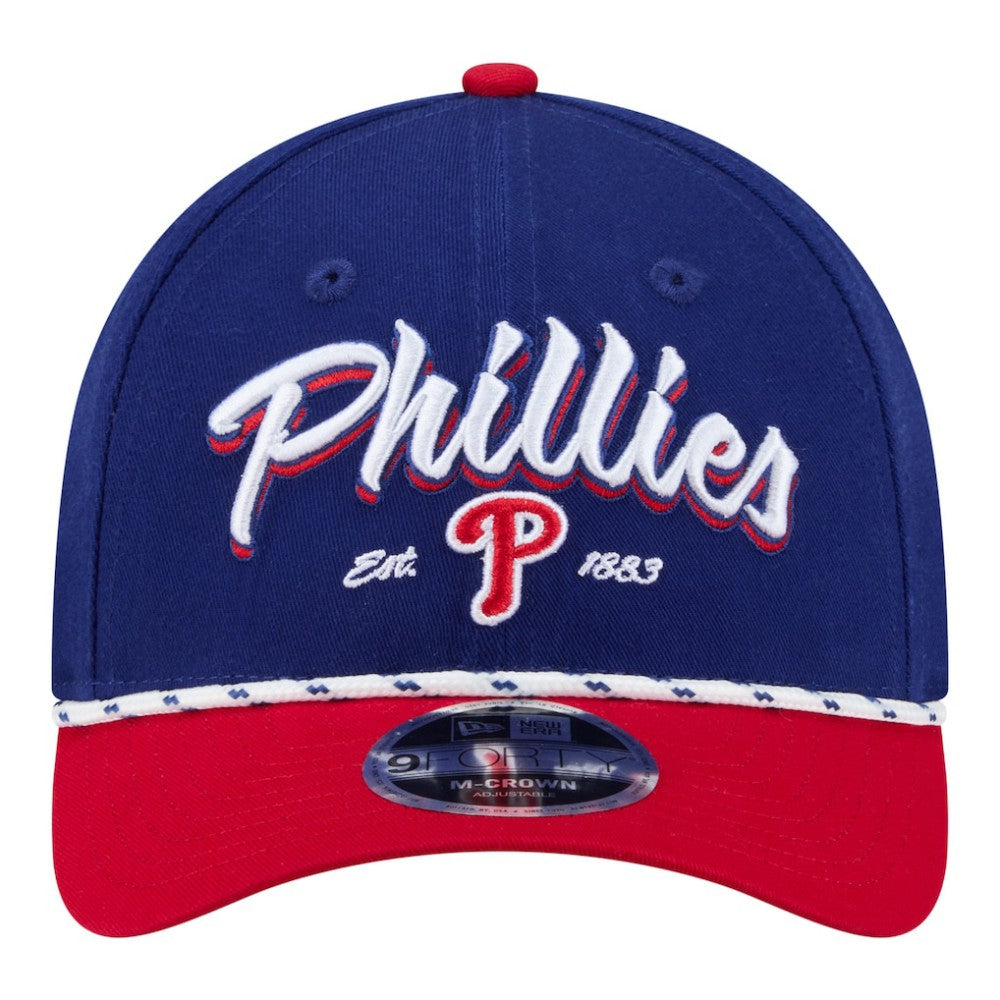 Philadelphia Phillies New Era Team Loyal 9FORTY M-Crown Adjustable Hat - MLB