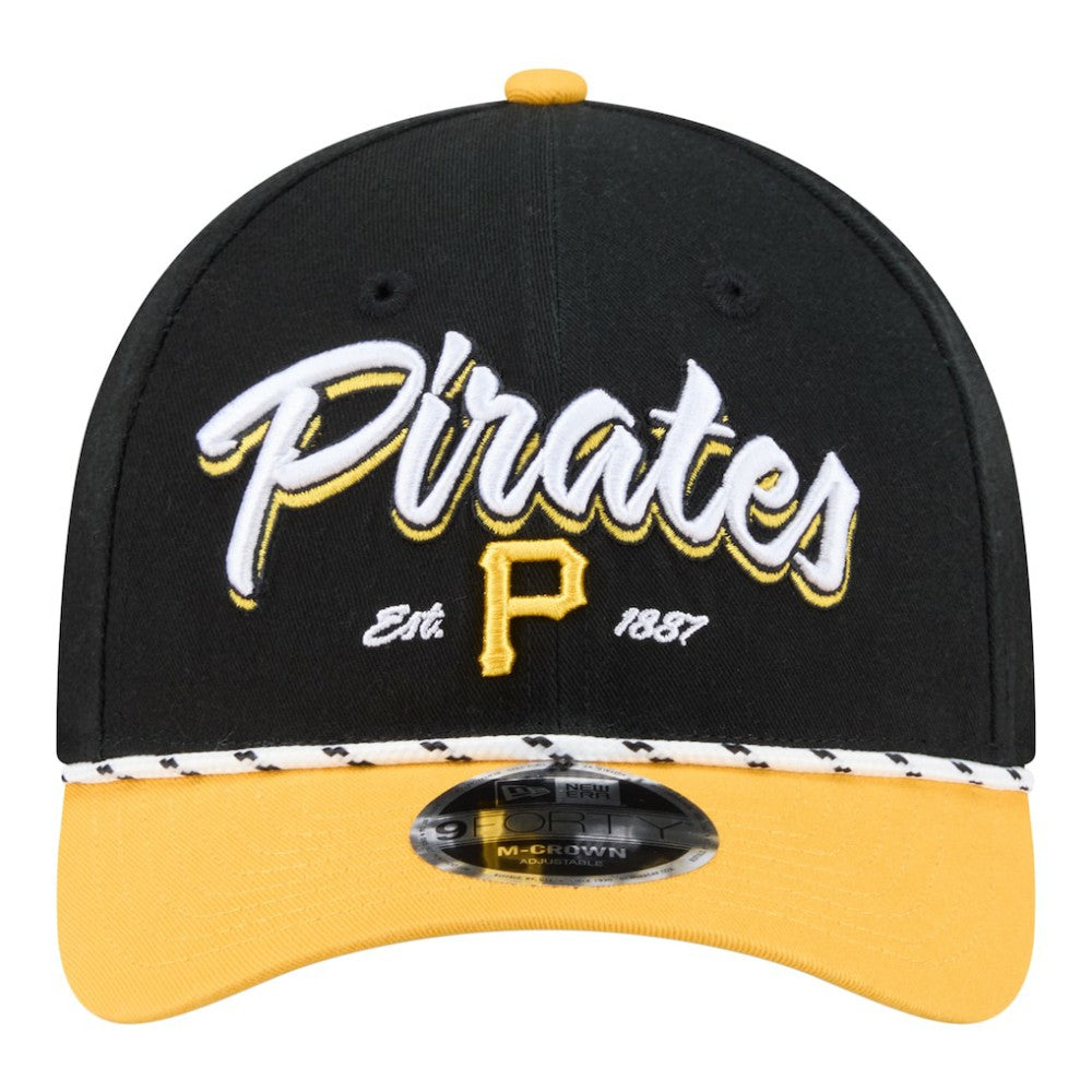 Pittsburgh Pirates New Era Team Loyal 9FORTY M-Crown Adjustable Hat - MLB