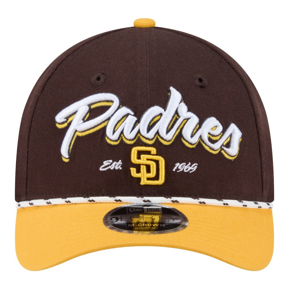 San Diego Padres New Era Team Loyal 9FORTY M-Crown Adjustable Hat - MLB