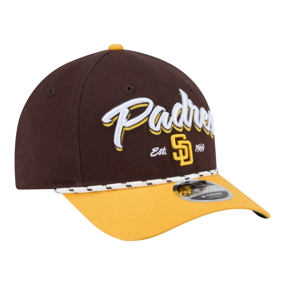 San Diego Padres New Era Team Loyal 9FORTY M-Crown Adjustable Hat - MLB