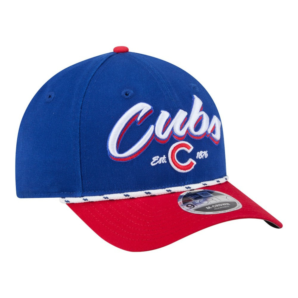 Chicago Cubs New Era Team Loyal 9FORTY M-Crown Adjustable Hat - MLB