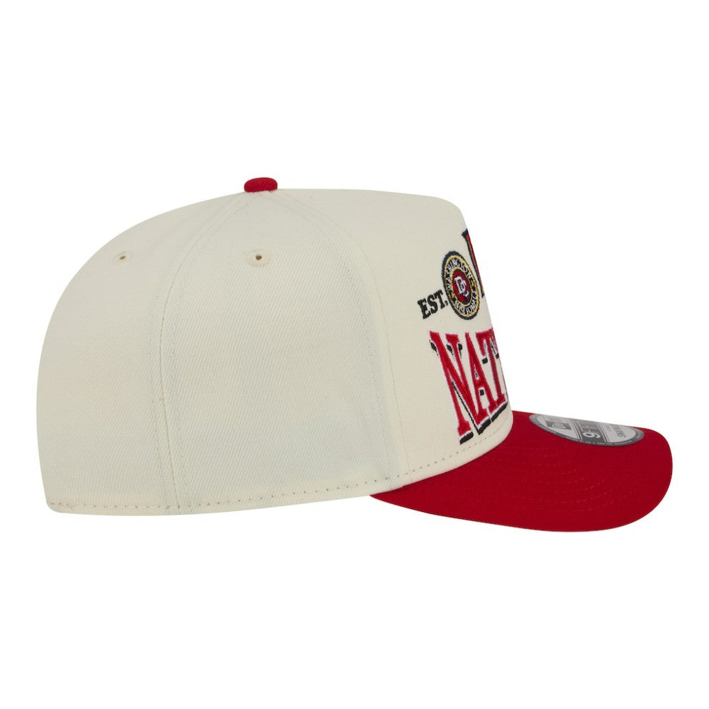 Washington Nationals New Era Throwback Tri-Hit A-Frame 9FIFTY Adjustable Hat - MLB