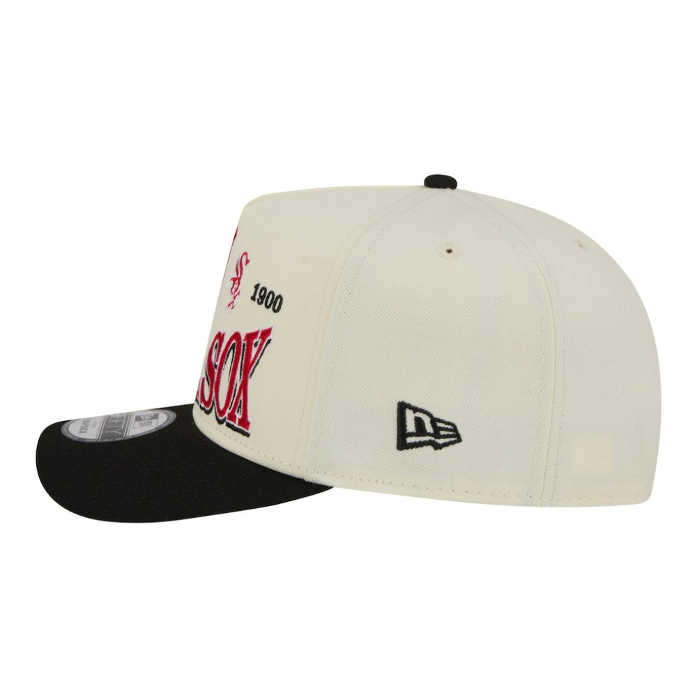 Chicago White Sox New Era Throwback Tri-Hit A-Frame 9FIFTY Adjustable Hat - MLB
