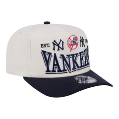New York Yankees New Era Throwback Tri-Hit A-Frame 9FIFTY Adjustable Hat - MLB