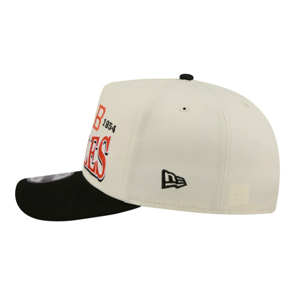 Baltimore Orioles New Era Throwback Tri-Hit A-Frame 9FIFTY Adjustable Hat - MLB