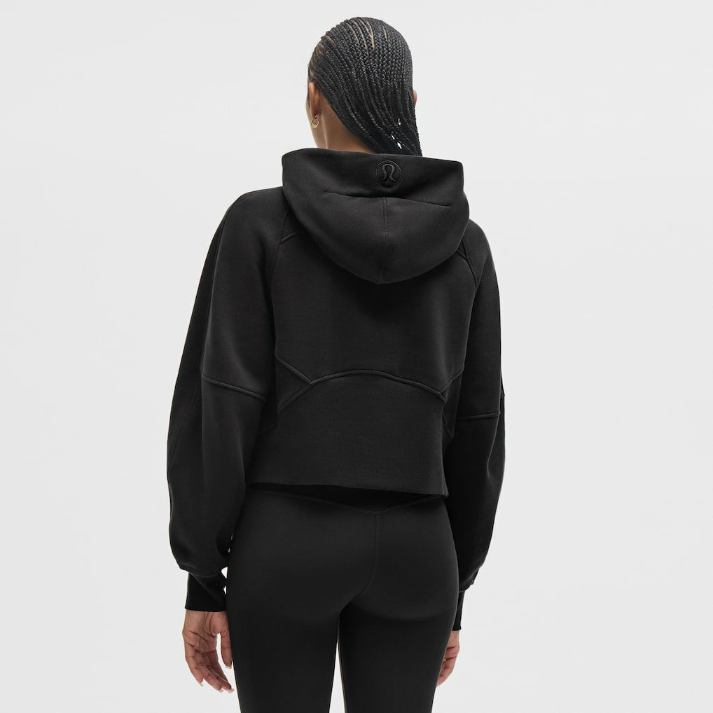 Las Vegas Raiders lululemon Women's Scuba Oversized Half-Zip Hoodie Black | NFL