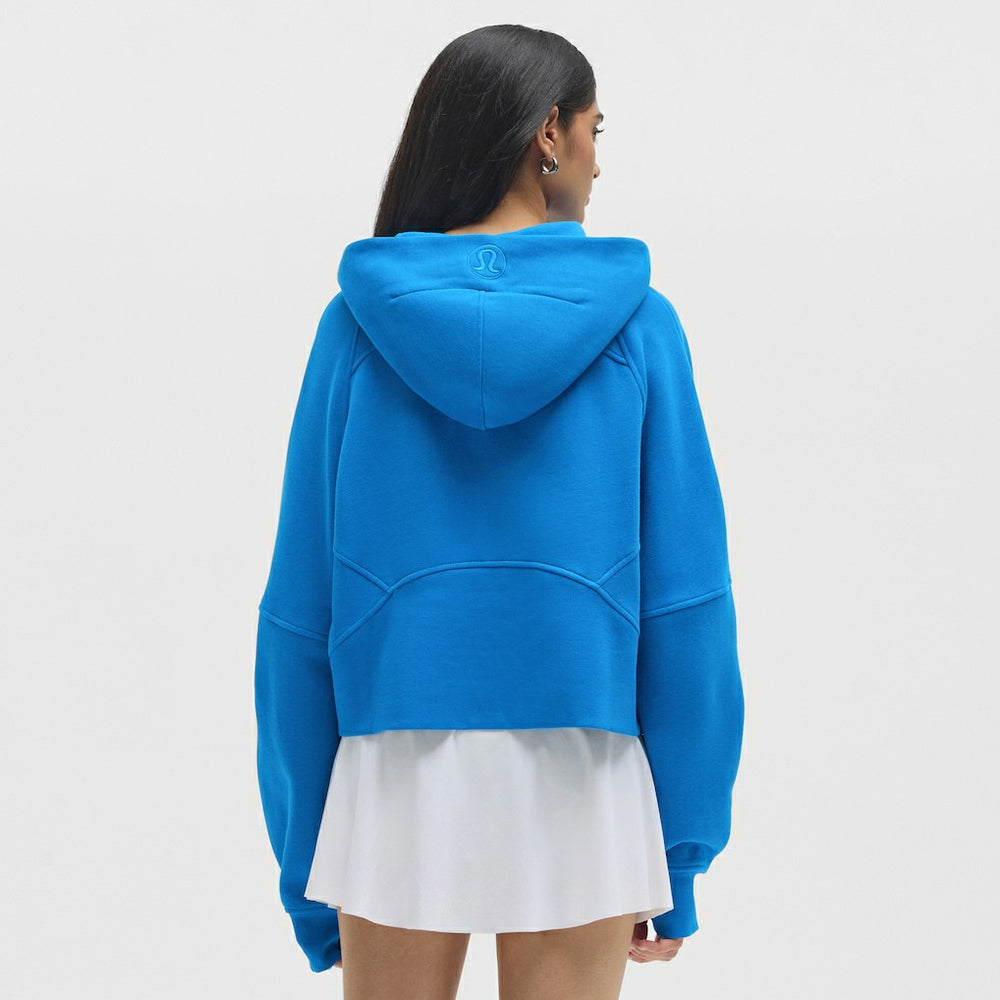 Los Angeles Chargers lululemon Women's Scuba Oversized Half-Zip Hoodie Beaming Blue | NFL