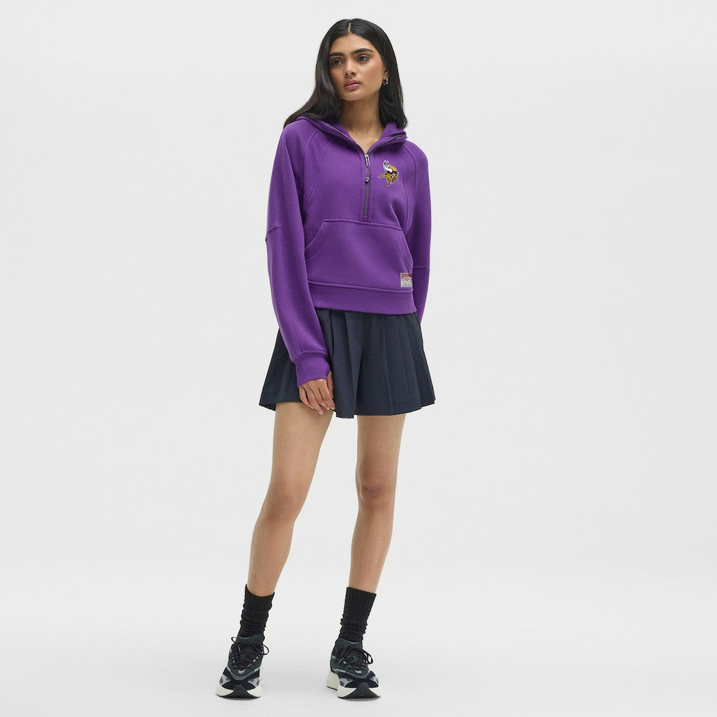 Minnesota Vikings lululemon Women's Scuba Oversized Half-Zip Hoodie College Purple | NFL