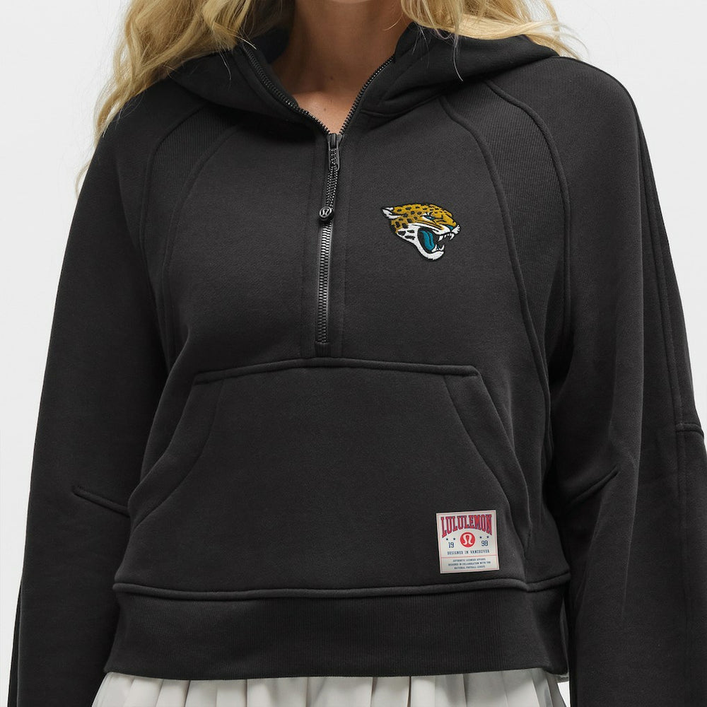 Jacksonville Jaguars lululemon Women's Scuba Oversized Half-Zip Hoodie Black | NFL