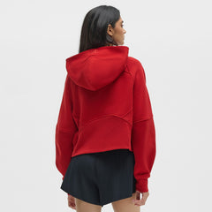 Tampa Bay Buccaneers lululemon Women's Scuba Oversized Half-Zip Hoodie College Crimson | NFL
