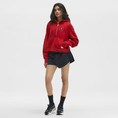 Tampa Bay Buccaneers lululemon Women's Scuba Oversized Half-Zip Hoodie College Crimson | NFL