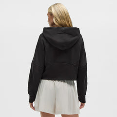 Detroit Lions lululemon Women's Scuba Oversized Half-Zip Hoodie Black | NFL