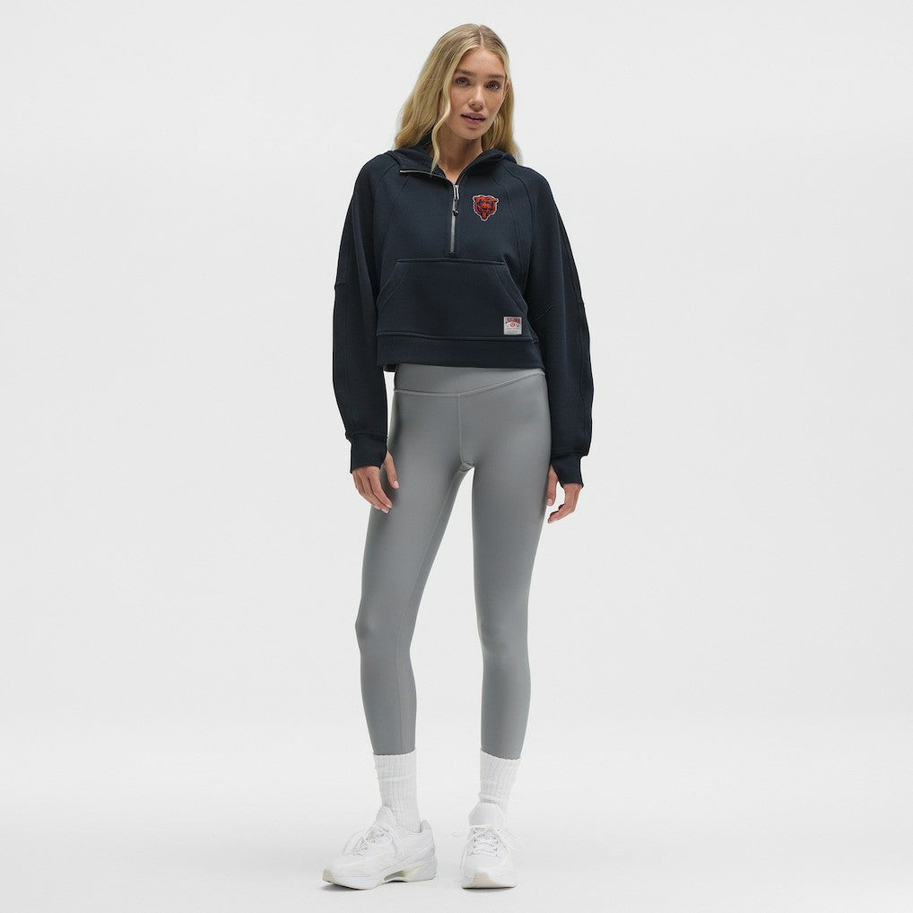 Chicago Bears lululemon Women's Scuba Oversized Half-Zip Hoodie True Navy | NFL