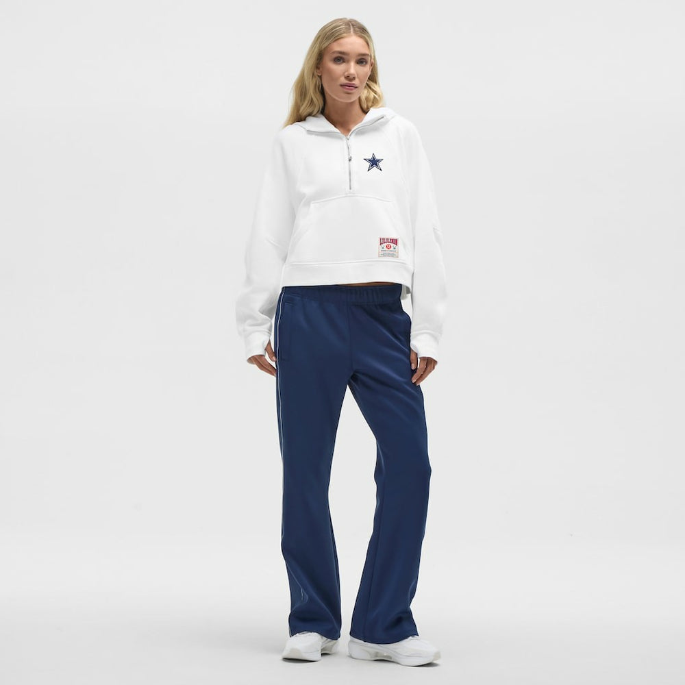 Dallas Cowboys lululemon Women's Scuba Oversized Half-Zip Hoodie White | NFL