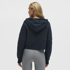 Denver Broncos lululemon Women's Scuba Oversized Half-Zip Hoodie True Navy | NFL