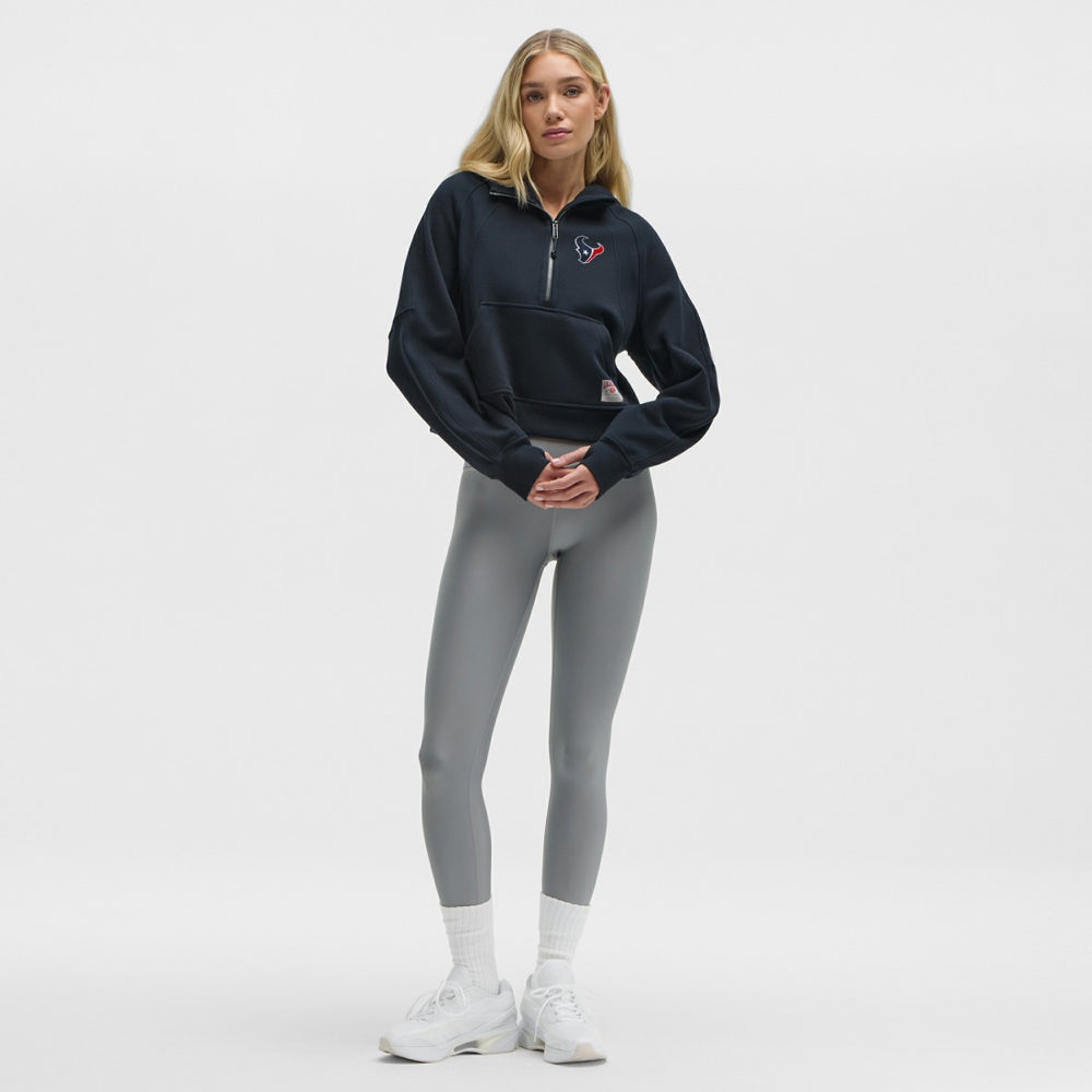 Houston Texans lululemon Women's Scuba Oversized Half-Zip Hoodie True Navy | NFL