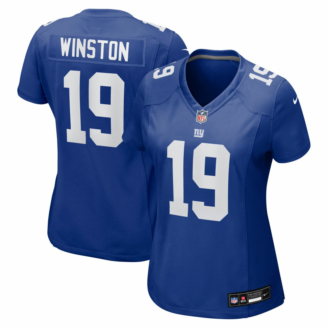 Jameis Winston New York Giants Women's Team Game Jersey Royal | Nike for Sale