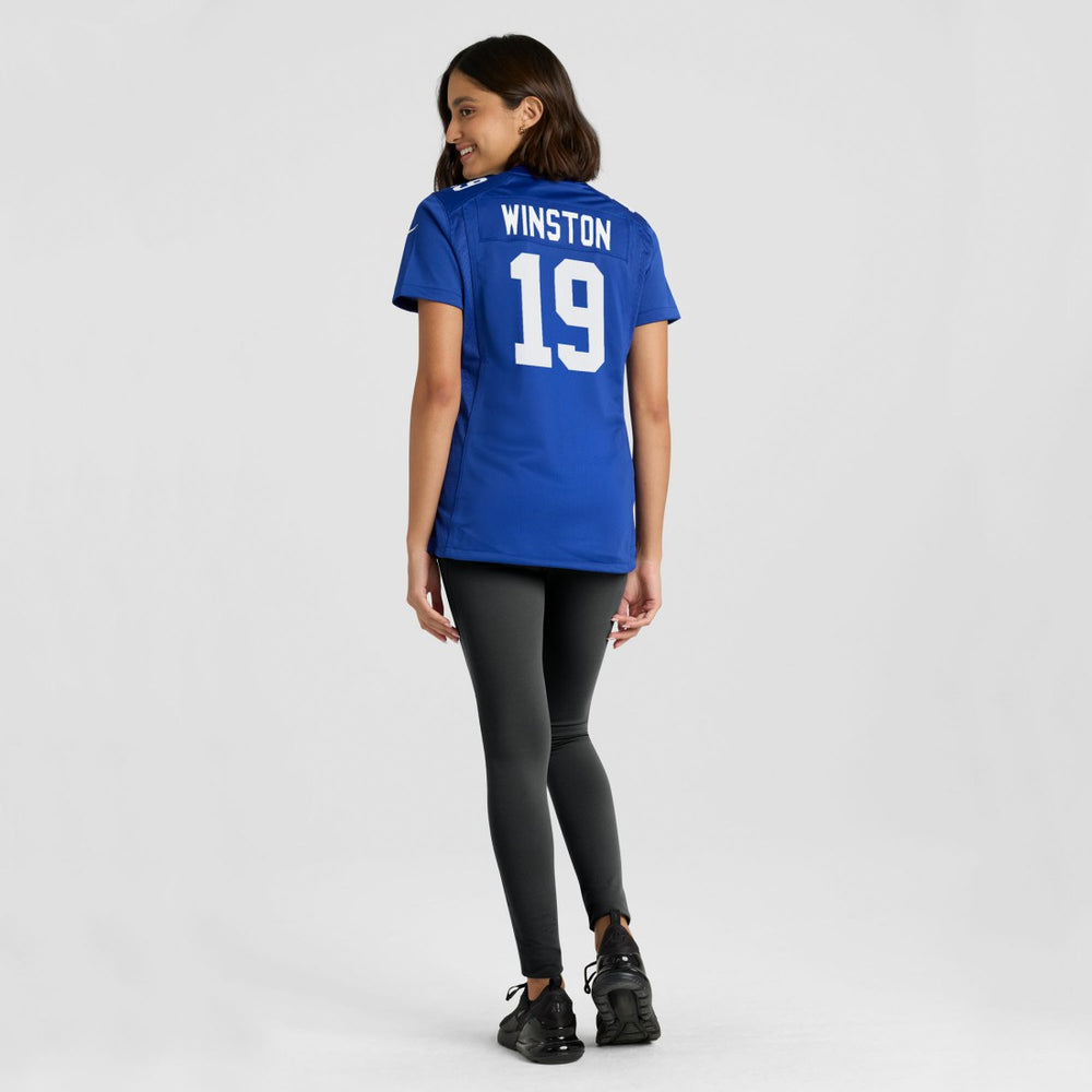 Jameis Winston New York Giants Women's Team Game Jersey Royal | Nike for Sale