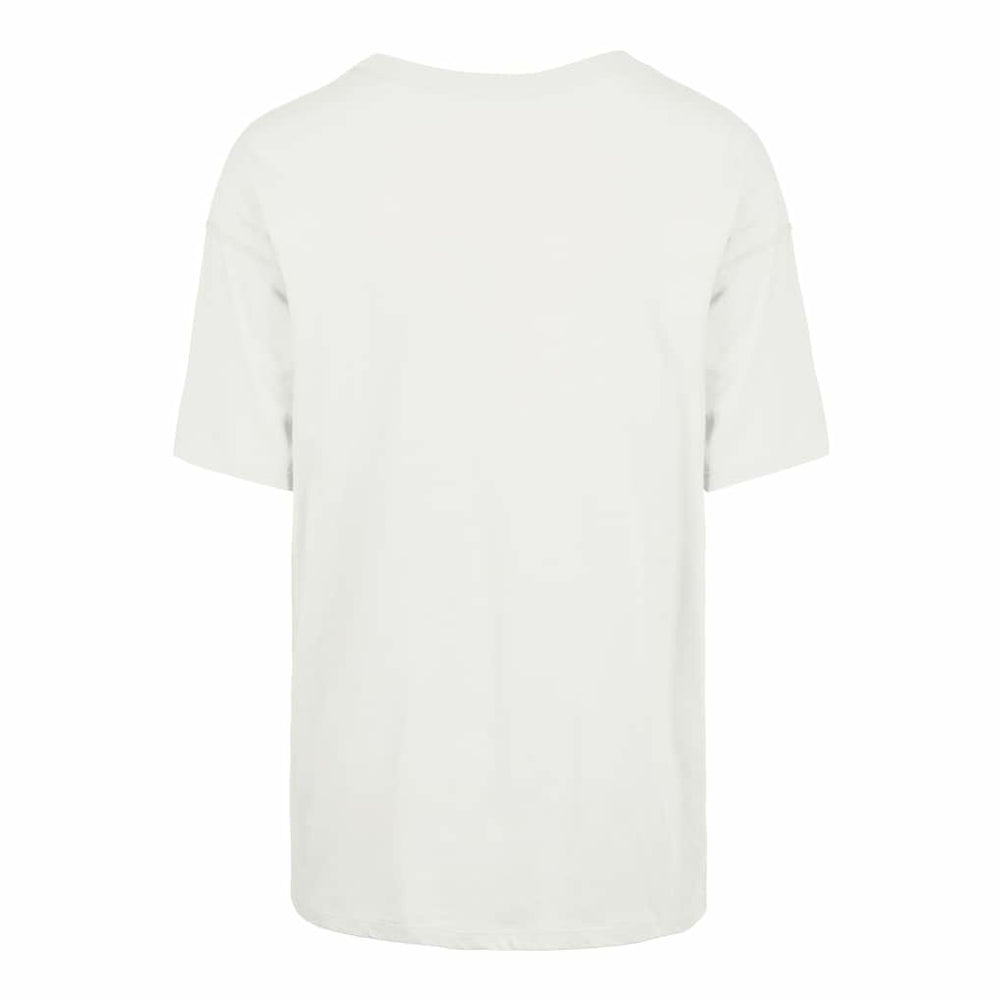 Cleveland Browns '47 Women's Dawg Pound XL Premier Sadie Oversized T-Shirt Cream | 47 brand