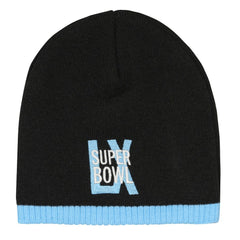 Super Bowl LX Outerstuff Youth Uncuffed Knit Hat Black | NFL