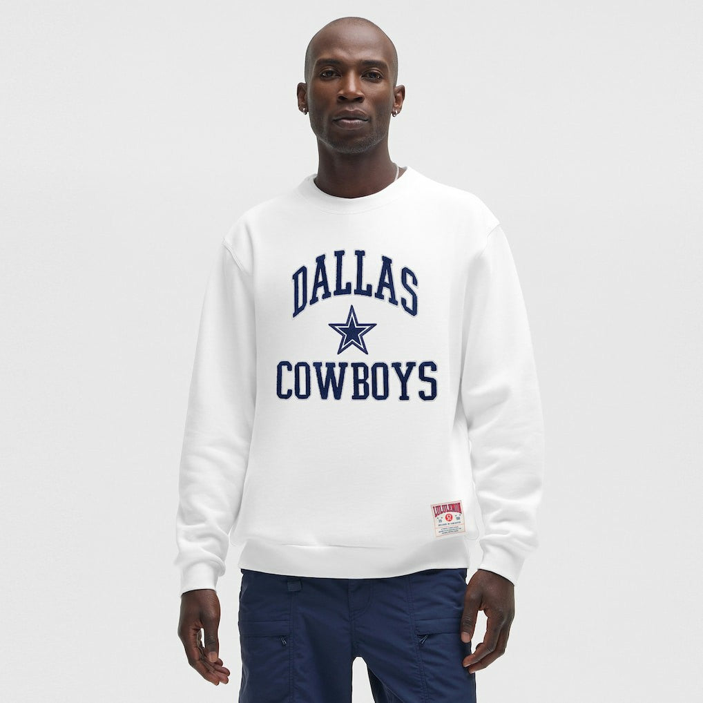Dallas Cowboys lululemon Steady State Sweatshirt White | NFL