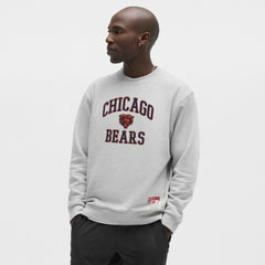 Chicago Bears lululemon Steady State Sweatshirt Heathered Silver Drop | NFL