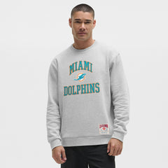 Miami Dolphins lululemon Steady State Sweatshirt Heathered Silver Drop | NFL