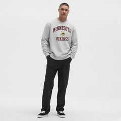 Minnesota Vikings lululemon Steady State Sweatshirt Heathered Silver Drop | NFL