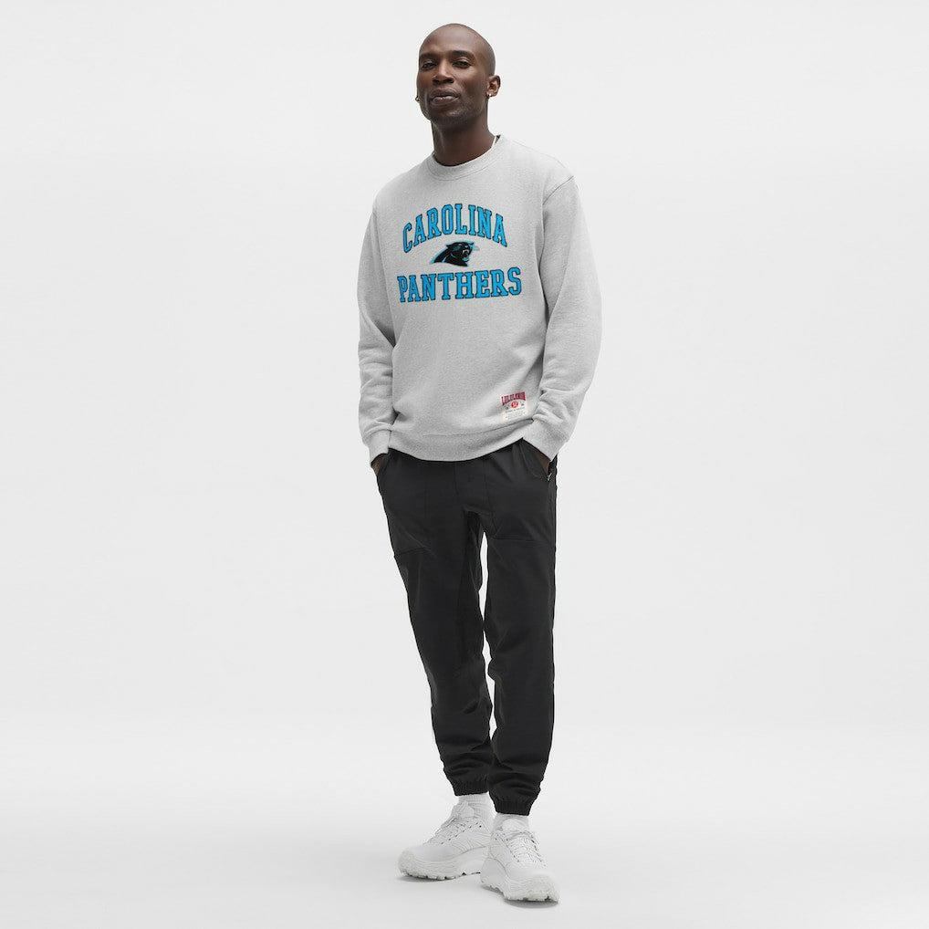 Carolina Panthers lululemon Steady State Sweatshirt Heathered Silver Drop | NFL