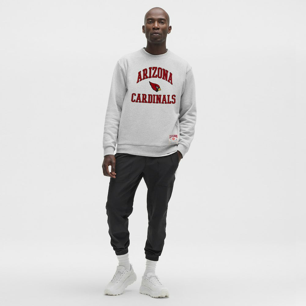 Arizona Cardinals lululemon Steady State Sweatshirt Heathered Silver Drop | NFL