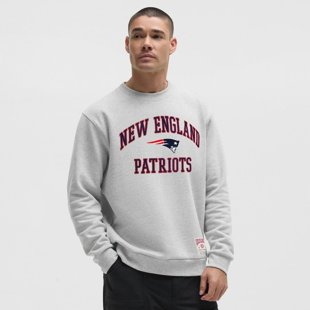 New England Patriots lululemon Steady State Sweatshirt Heathered Silver Drop | NFL