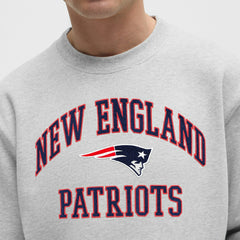 New England Patriots lululemon Steady State Sweatshirt Heathered Silver Drop | NFL