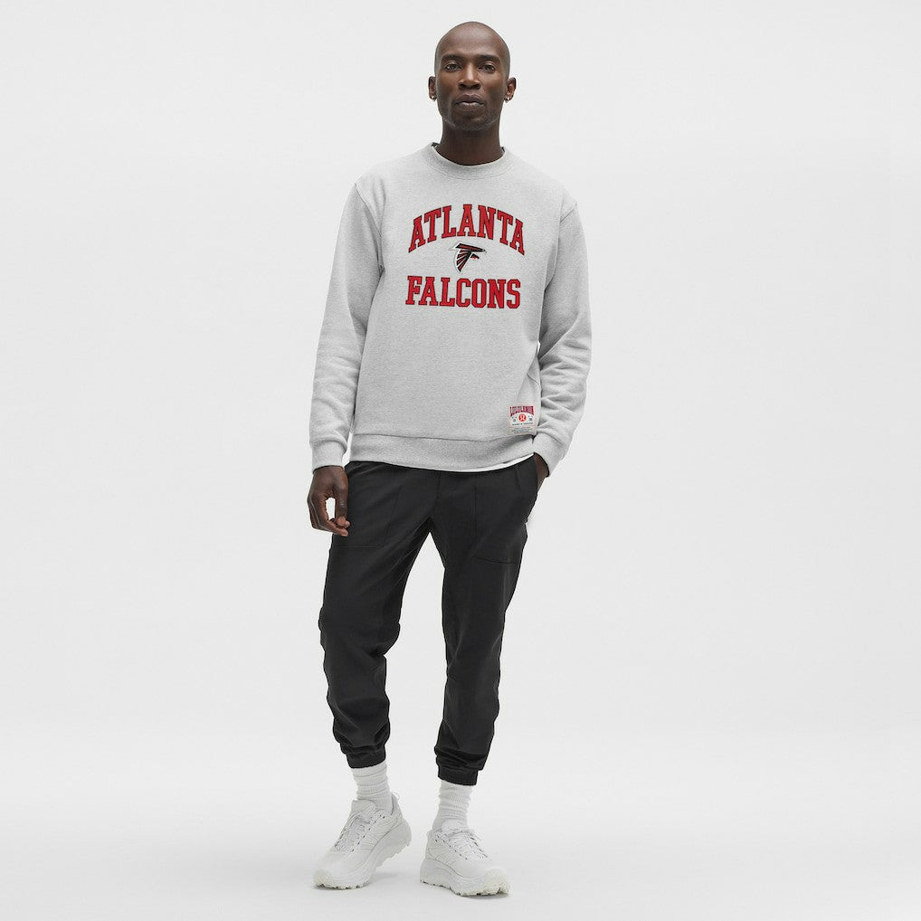 Atlanta Falcons lululemon Steady State Sweatshirt Heathered Silver Drop | NFL
