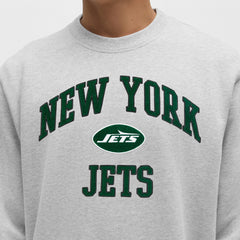 New York Jets lululemon Steady State Sweatshirt Heathered Silver Drop | NFL