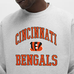 Cincinnati Bengals lululemon Steady State Sweatshirt Heathered Silver Drop | NFL