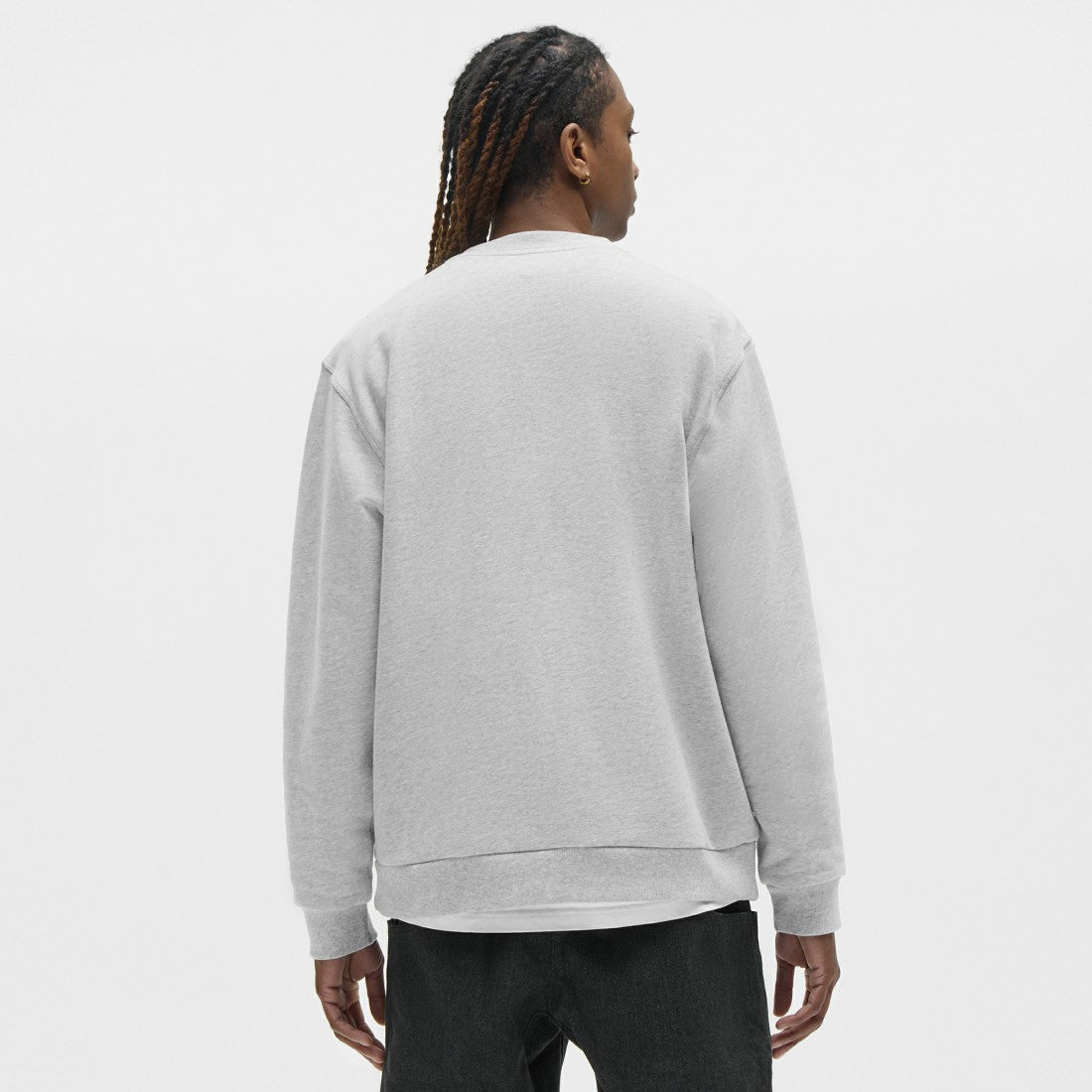 Denver Broncos lululemon Steady State Sweatshirt Heathered Silver Drop | NFL