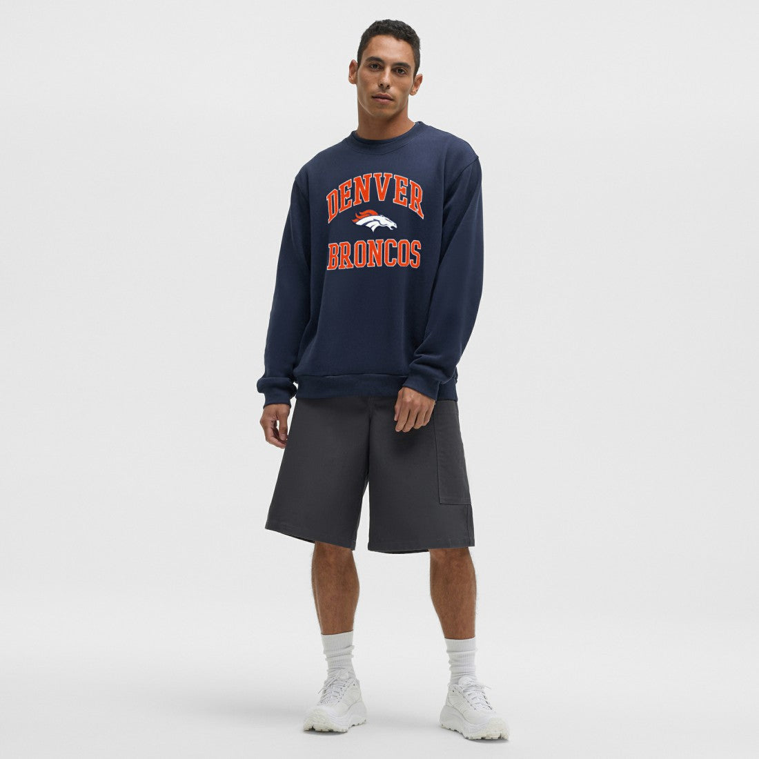 Denver Broncos lululemon Steady State Sweatshirt Club Blue | NFL