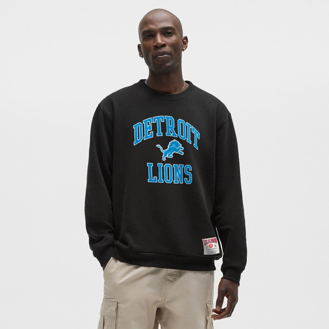 Detroit Lions lululemon Steady State Sweatshirt Black | NFL