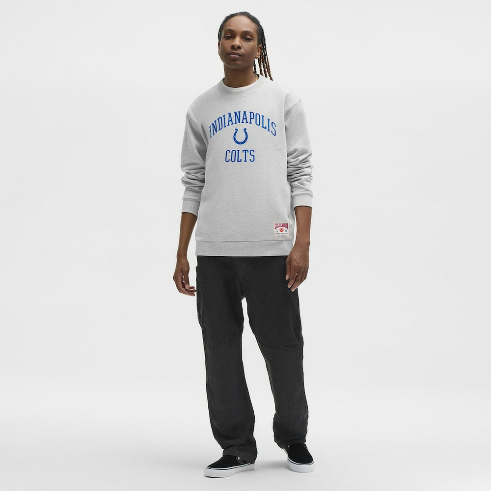 Indianapolis Colts lululemon Steady State Sweatshirt Heathered Silver Drop | NFL