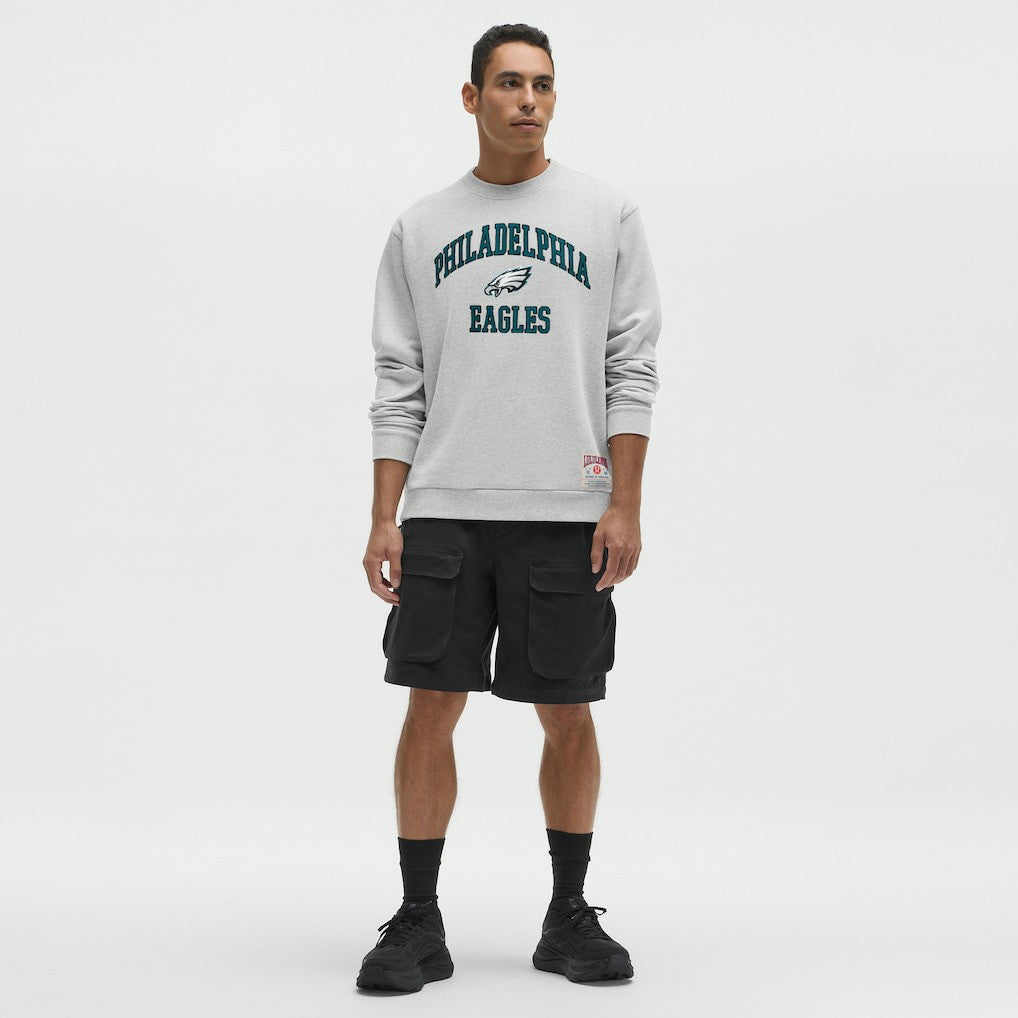 Philadelphia Eagles lululemon Steady State Sweatshirt Heathered Silver Drop | NFL