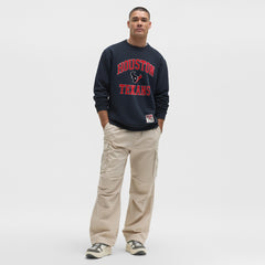 Houston Texans lululemon Steady State Sweatshirt True Navy | NFL