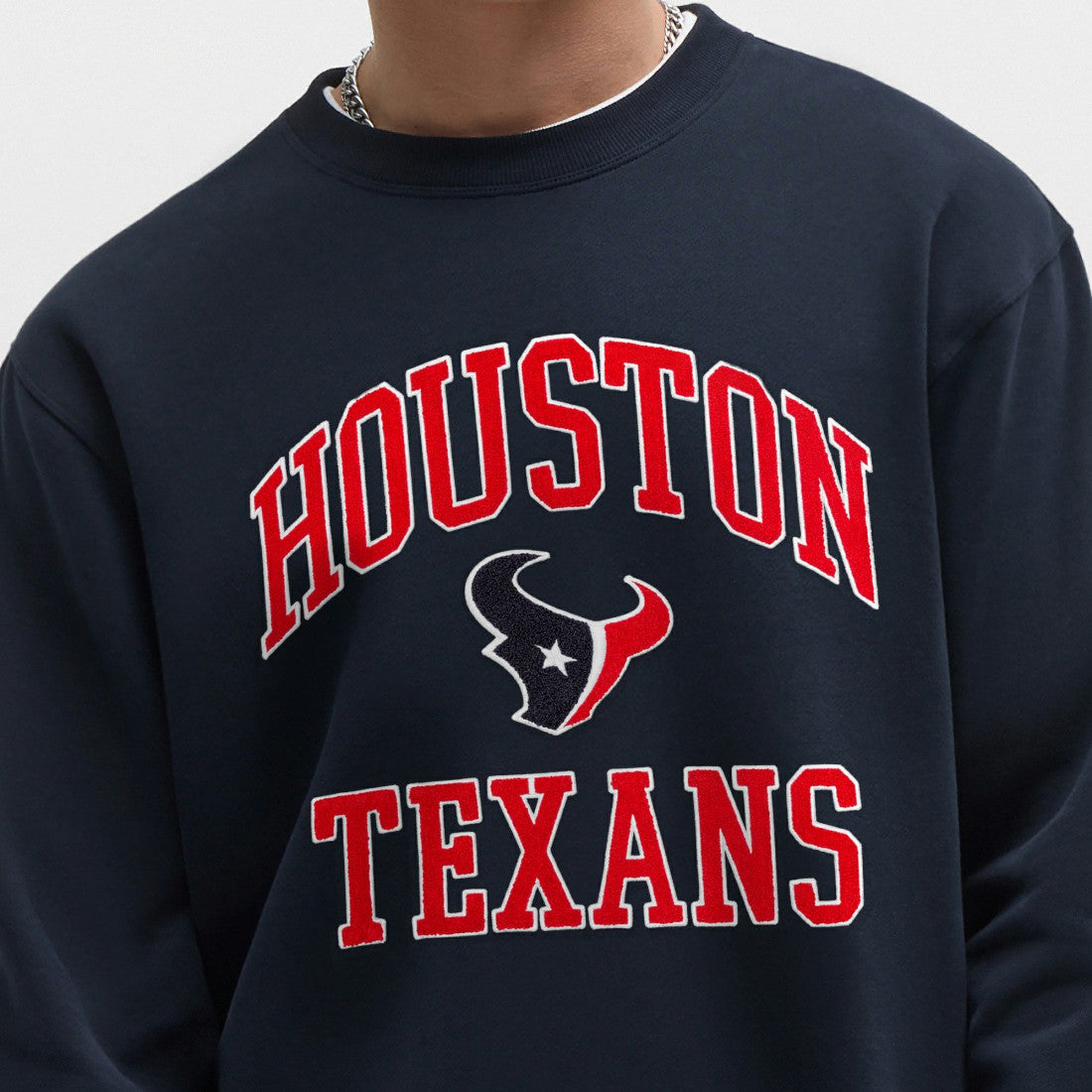 Houston Texans lululemon Steady State Sweatshirt True Navy | NFL