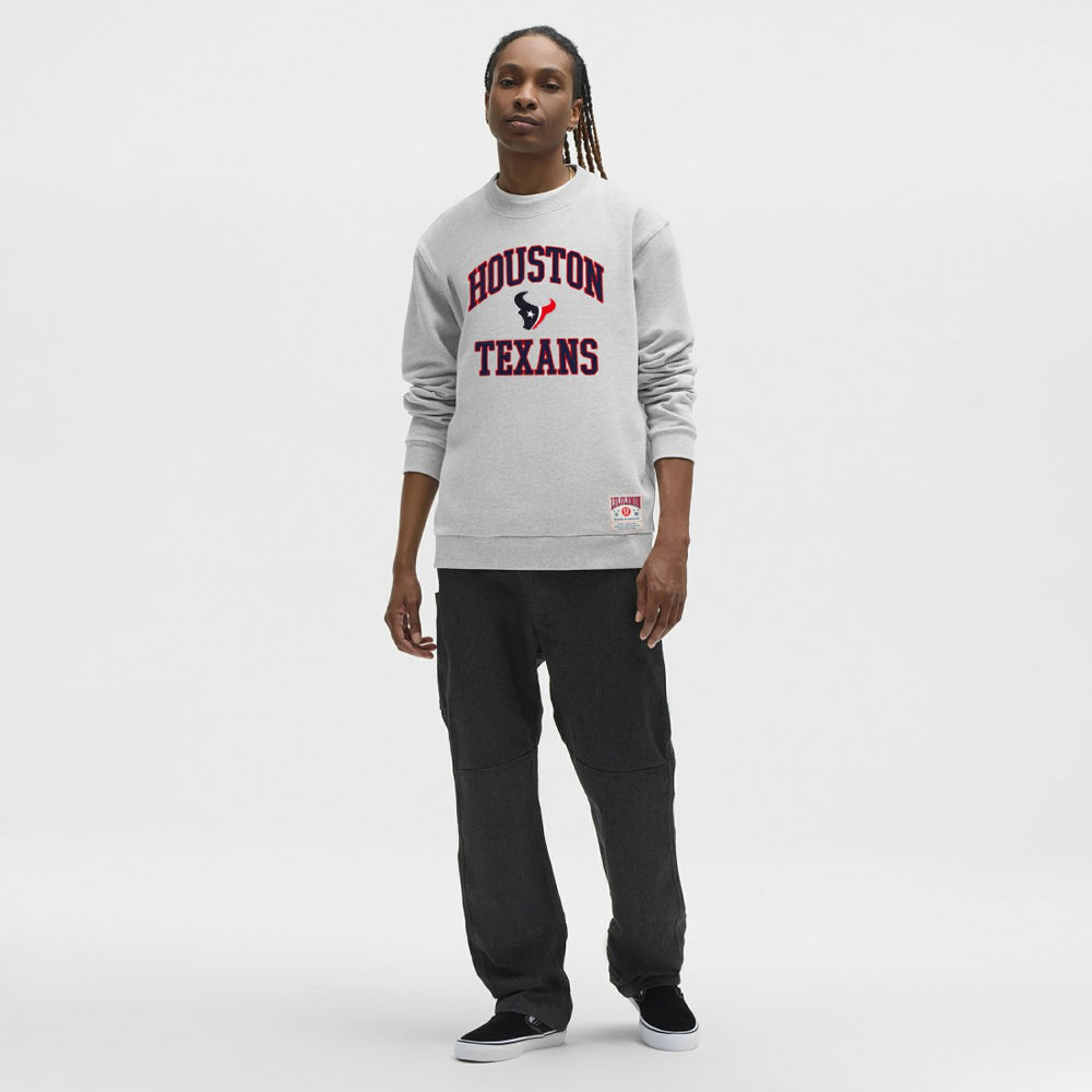 Houston Texans lululemon Steady State Sweatshirt Heathered Silver Drop | NFL