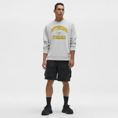 Pittsburgh Steelers lululemon Steady State Sweatshirt Heathered Silver Drop | NFL