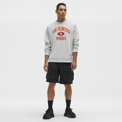 San Francisco 49ers lululemon Steady State Sweatshirt Heathered Silver Drop | NFL