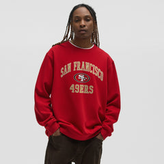 San Francisco 49ers lululemon Steady State Sweatshirt College Crimson | NFL