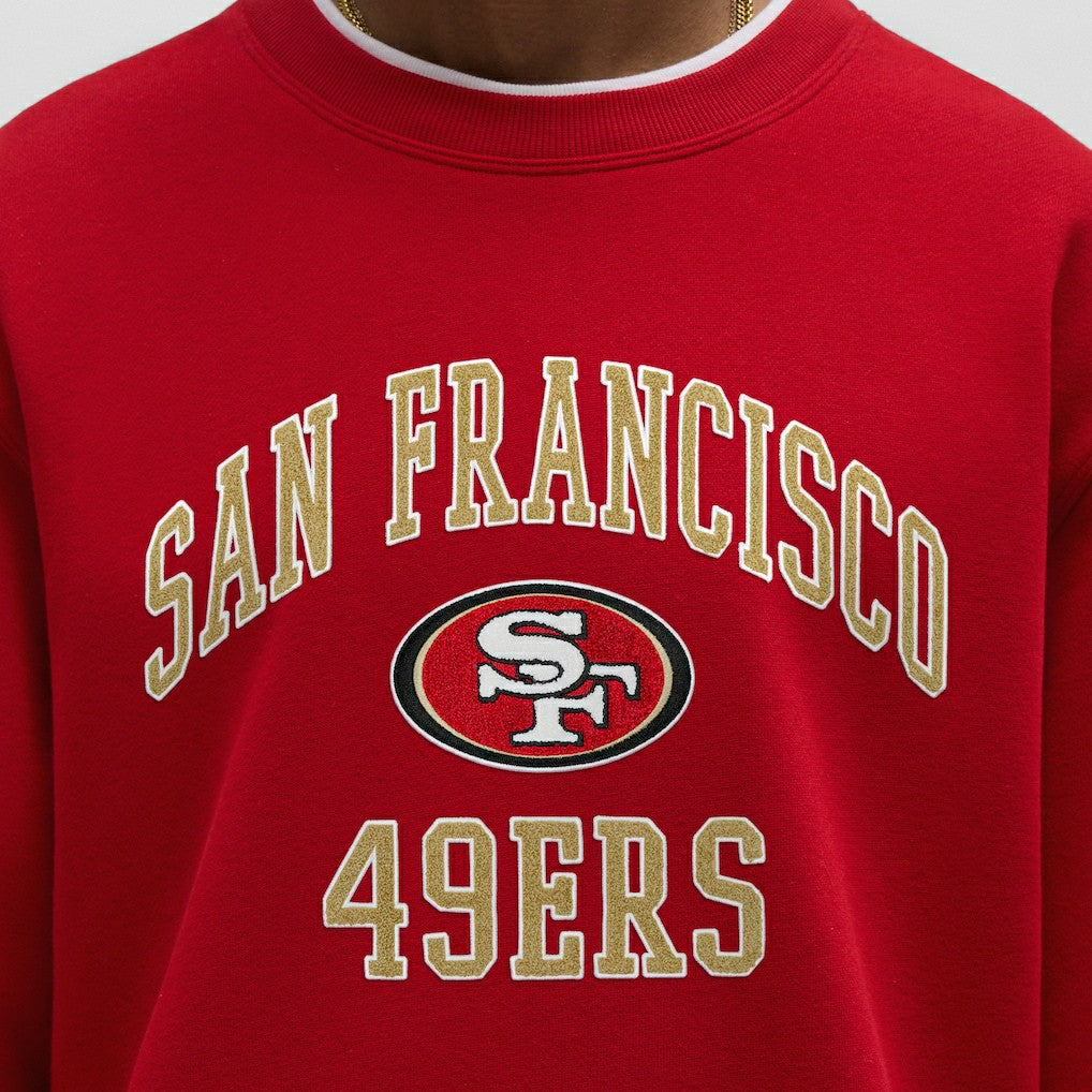 San Francisco 49ers lululemon Steady State Sweatshirt College Crimson | NFL