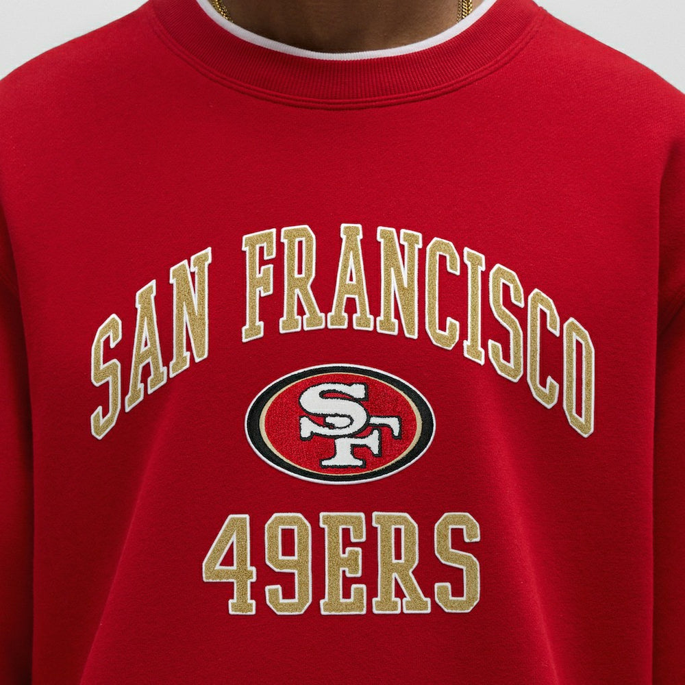 San Francisco 49ers lululemon Steady State Sweatshirt College Crimson | NFL