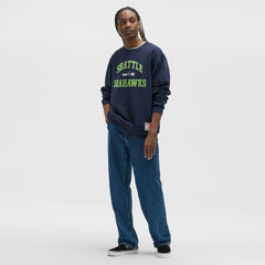 Seattle Seahawks lululemon Steady State Sweatshirt Club Blue | NFL