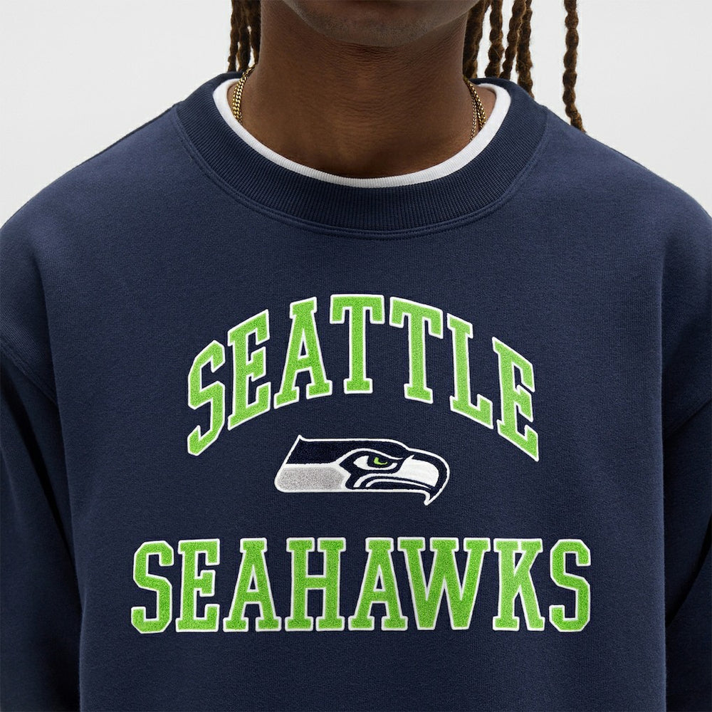 Seattle Seahawks lululemon Steady State Sweatshirt Club Blue | NFL